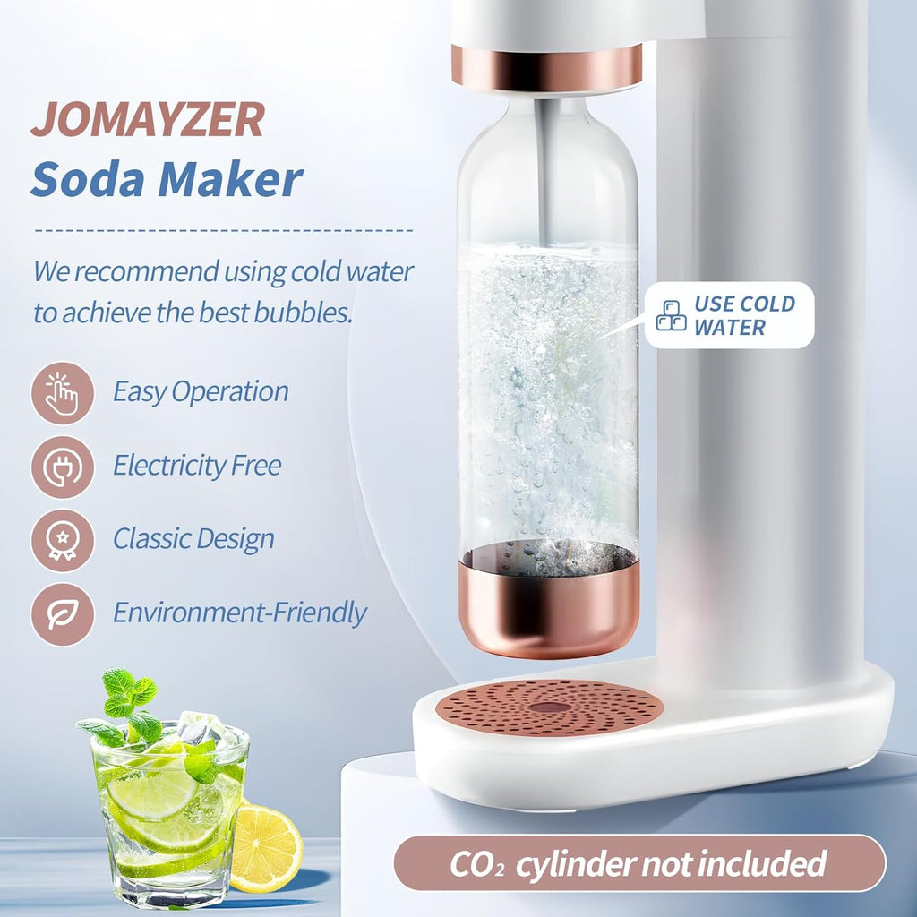 Sparkling Water Maker Soda Maker Machine with 1L PET Bottle B325036