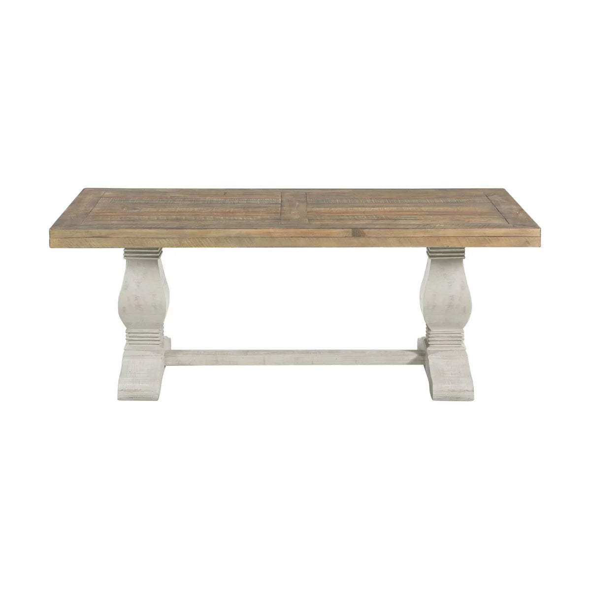 19 Inch Coffee Table with Pedestal Base B689