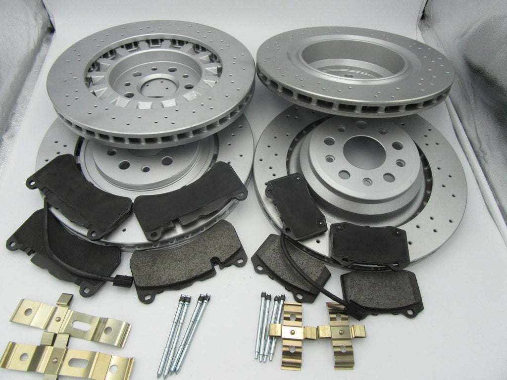 Front Rear Brake Pads and Rotors for Maserati Ghibli Sq4 Awd Quattroporte T63967
