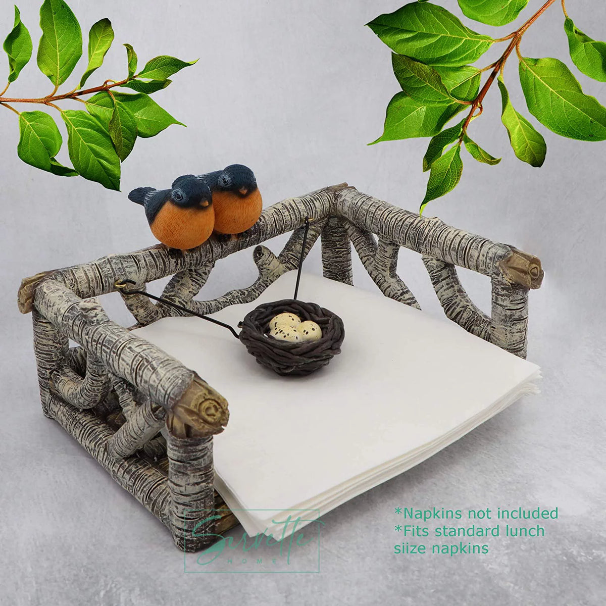 Resin Weighted Flat Napkin Holder C215519