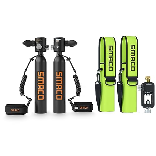 Double Scuba Tank with 0.5L Capacity B140999