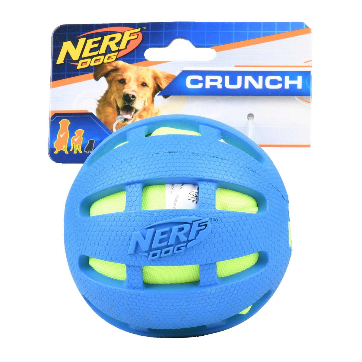 Checker Crunch Ball Dog Toy P4853