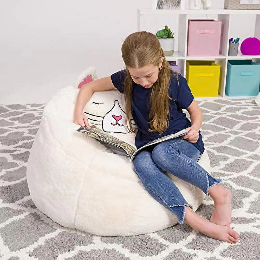 Bean Bag Chair Memory Foam Lounger with Soft Cover 2.5 ft T6062