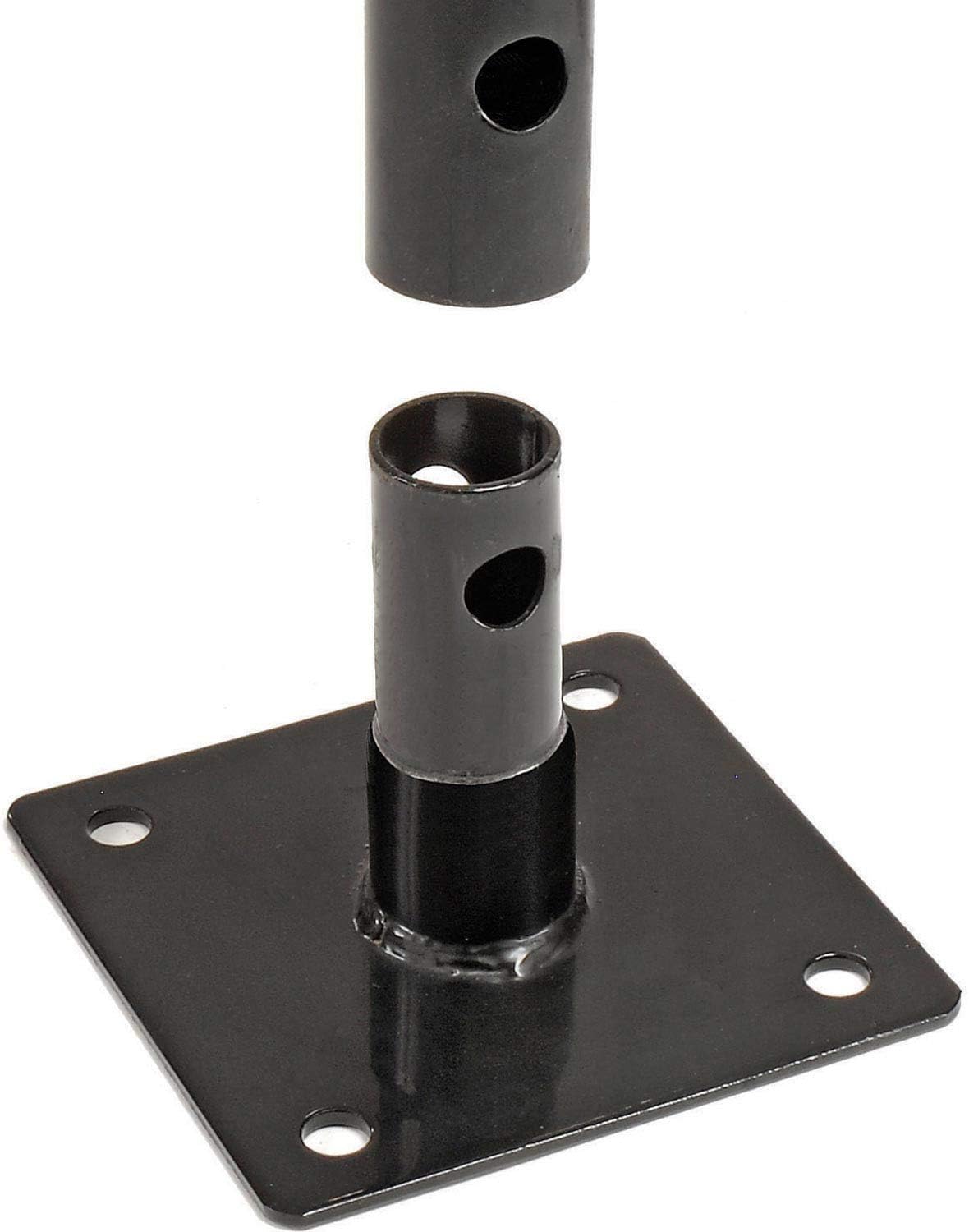 68L Black Flange Mount Bike Rack, 7-Bike Capacity G7830