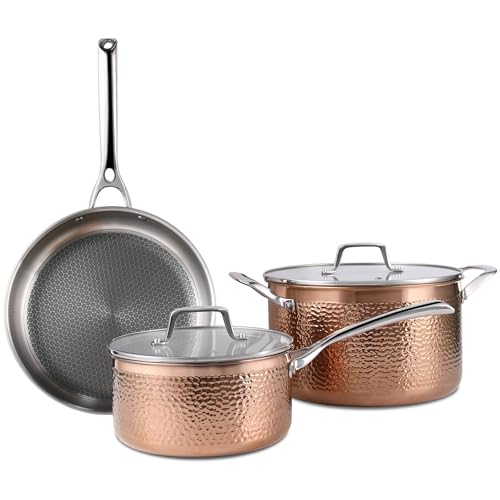 5 Piece Heavy Duty Stainless Steel Cookware Set T19036