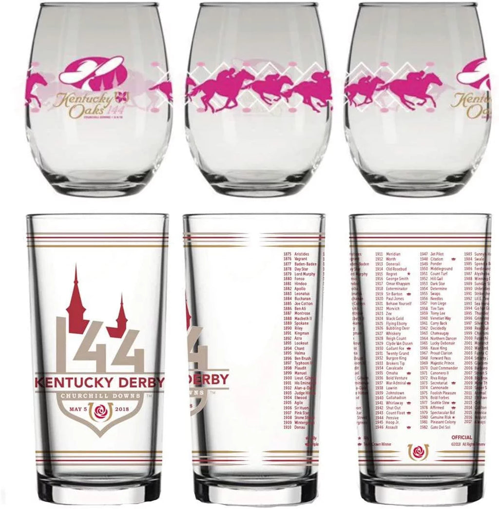 Mint Julep Glass & Wine Glass Set O11482
