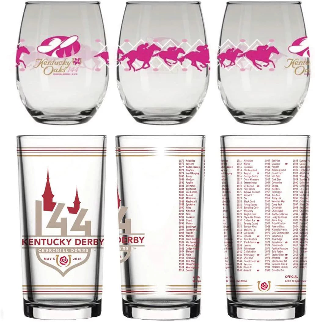 Mint Julep Glass & Wine Glass Set O11482