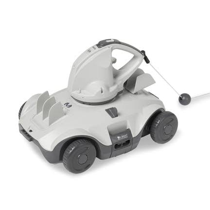 Cordless Robotic Pool Cleaner with Batteries and Charger Cable Q44163