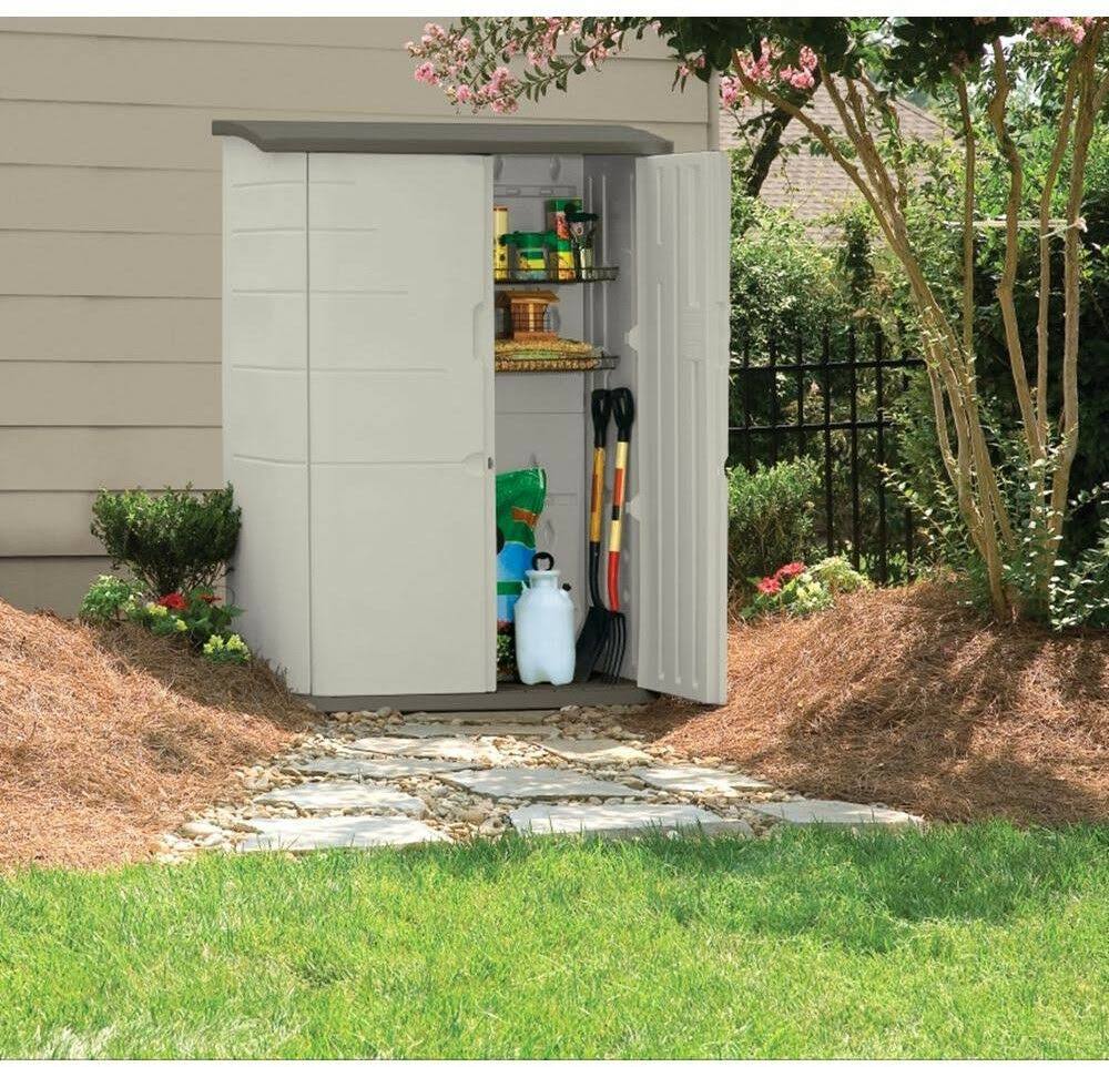 Large Vertical Storage Shed J218