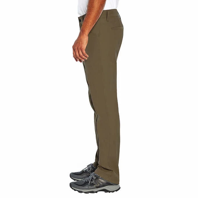 Green 32 x 30 Water Resistant Stretch Trek Pants R26798