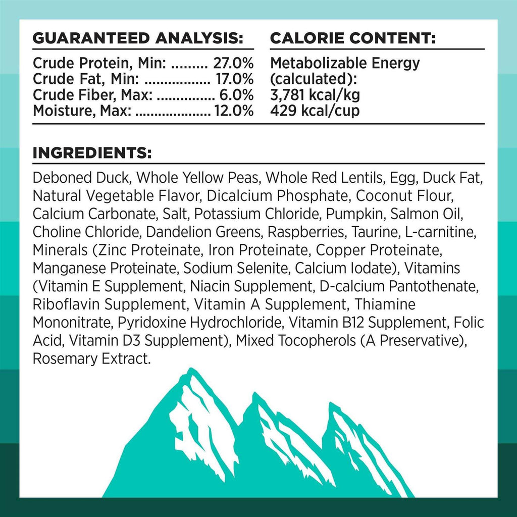 Duck Recipe Dry Dog Food B41078