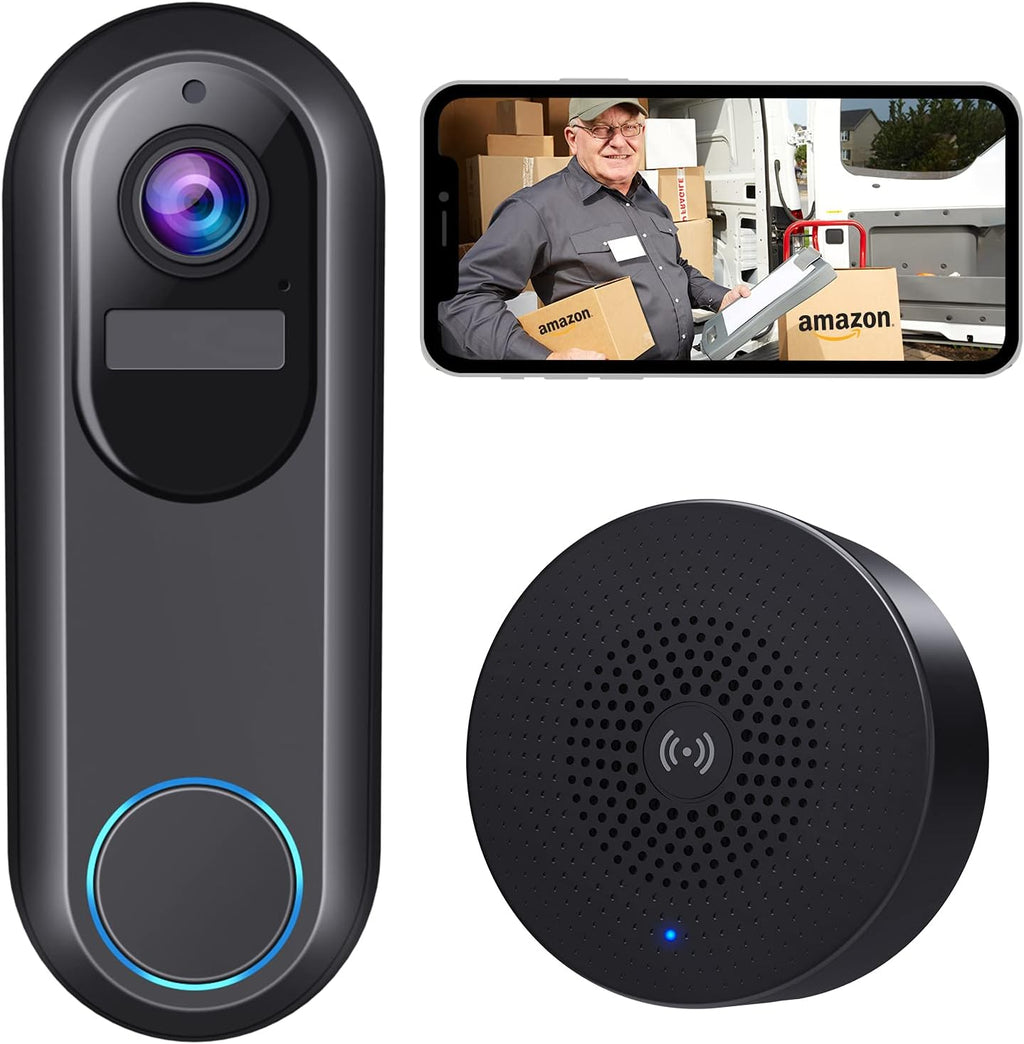 Wireless Video Doorbell Camera with Chime J323
