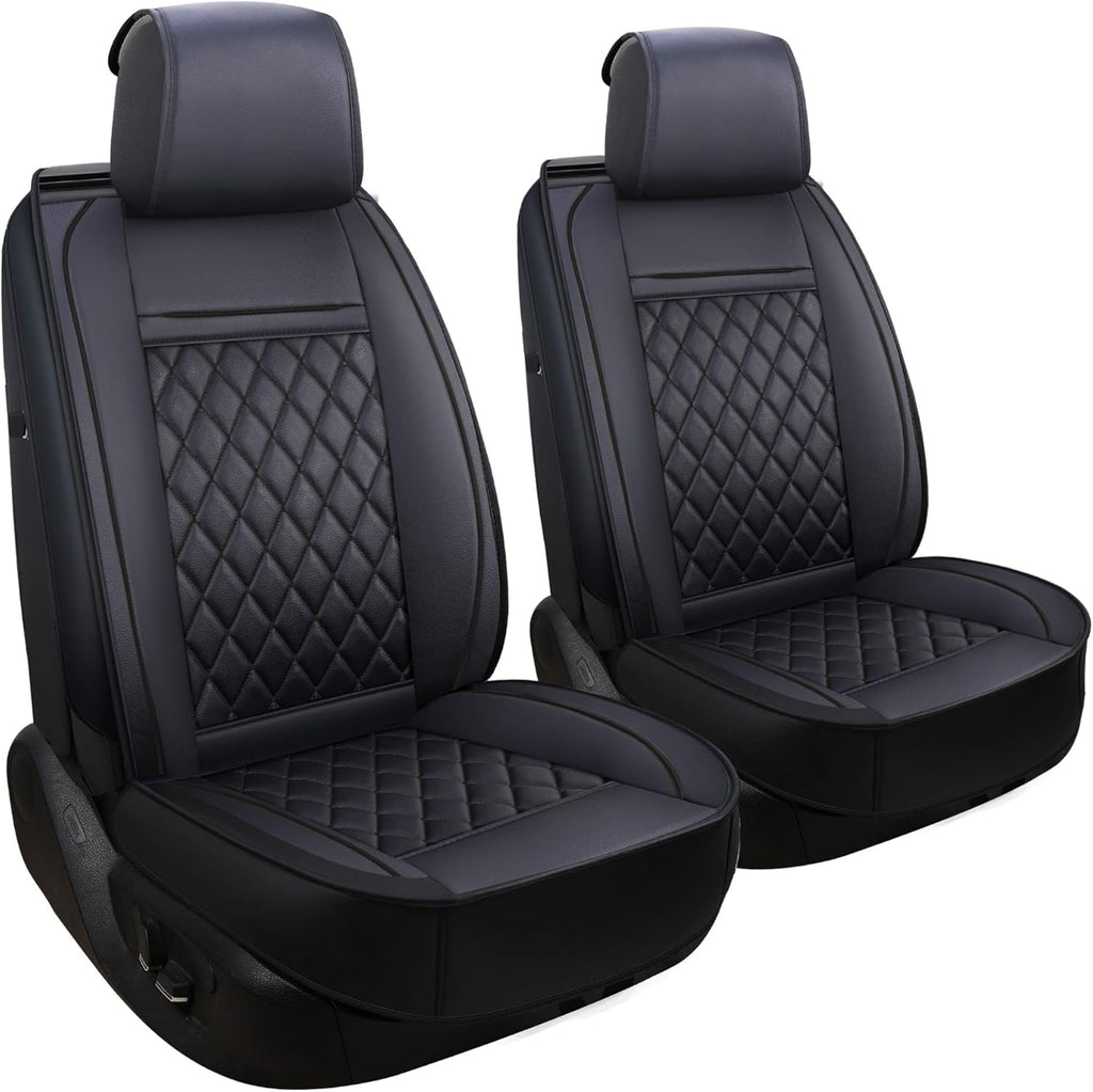 Black & Red Car Seat Covers J2825