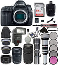 Digital SLR Camera Bundle with 24-105mm, 75-300mm, 50mm Lenses U8866