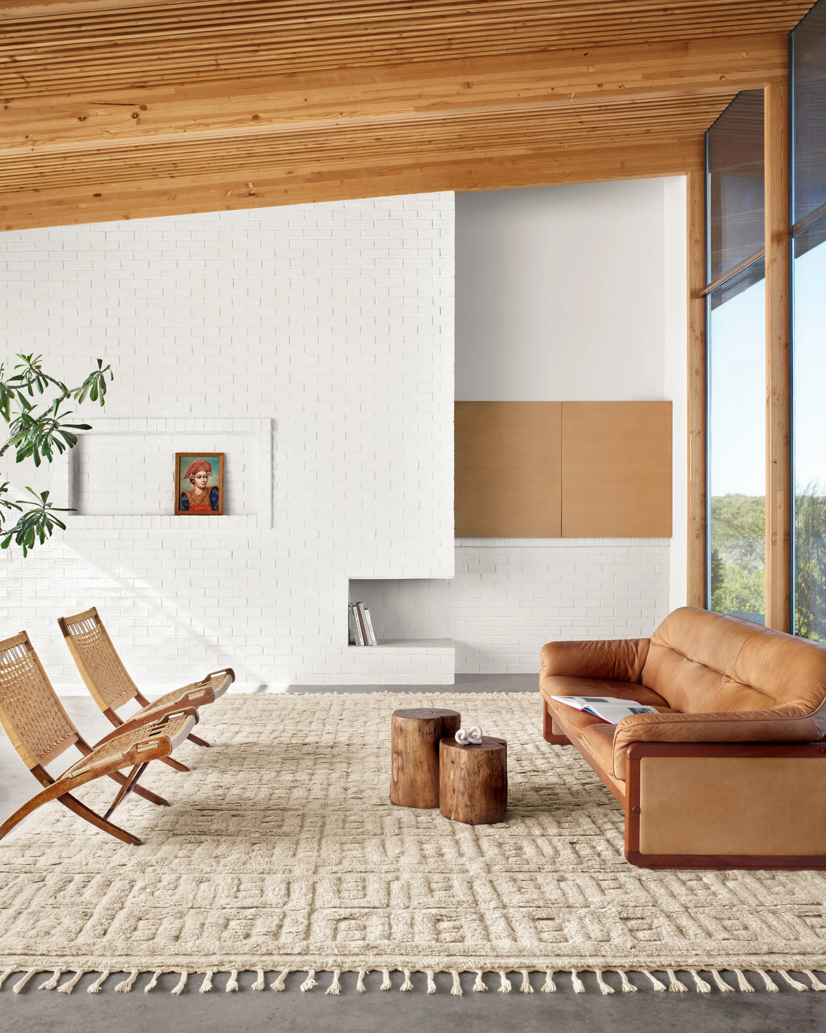 Oatmeal Sand 7'9 x 9'9 Rug I4784