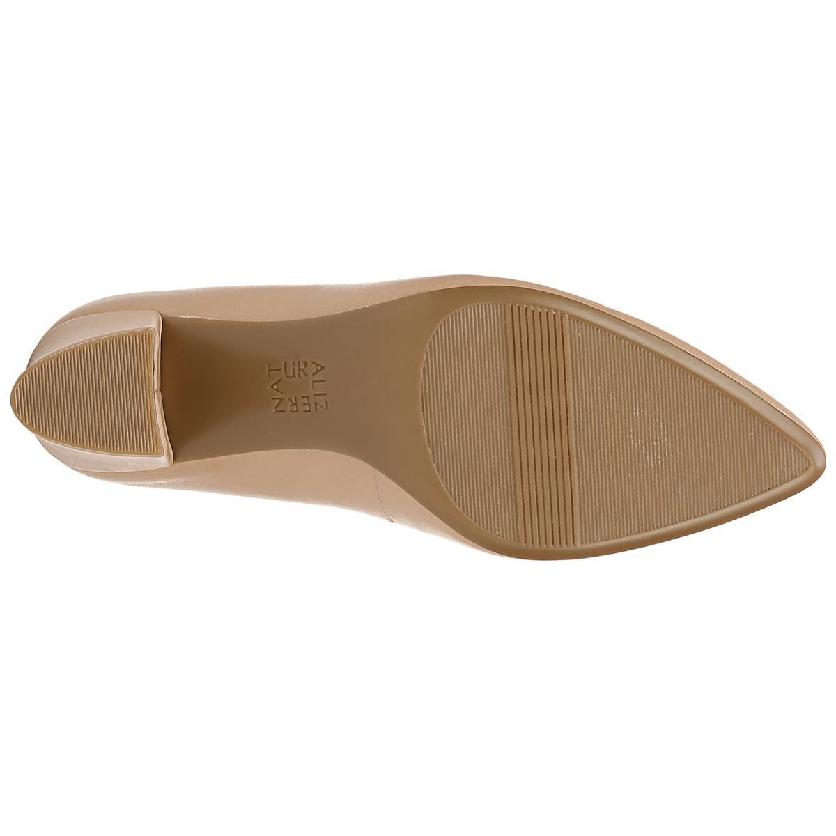 Nude Leather Pumps L494