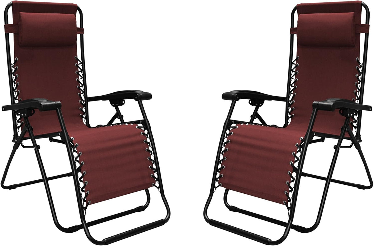 Black Zero Gravity Chair 2 Pack K988370
