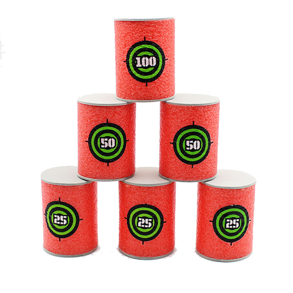 18x EVA Soft Bullet Target Dart Toy W691