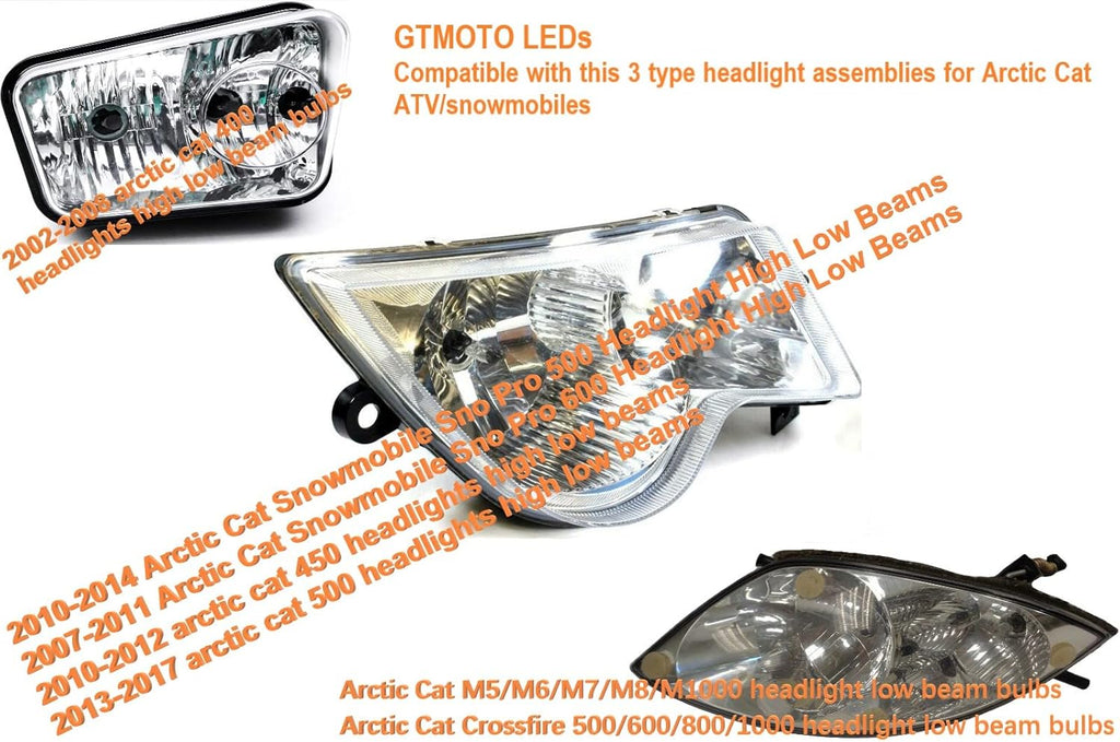 6000K LED Headlight Bulbs 2-Pack Y45204