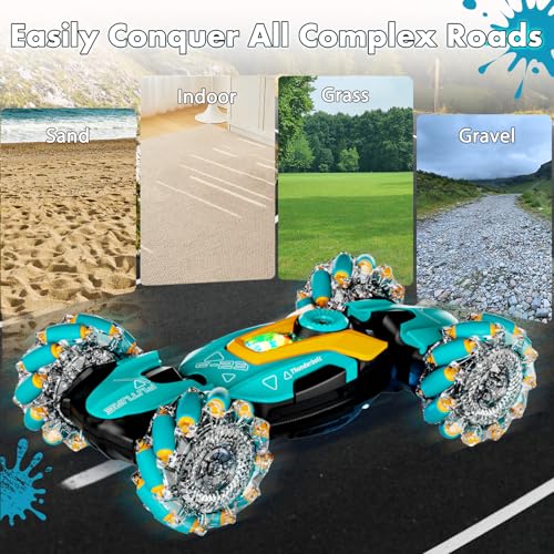 Gesture Sensing RC Stunt Car with Light & Music C542