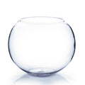 Clear Glass Bubble Bowl Vase M767677