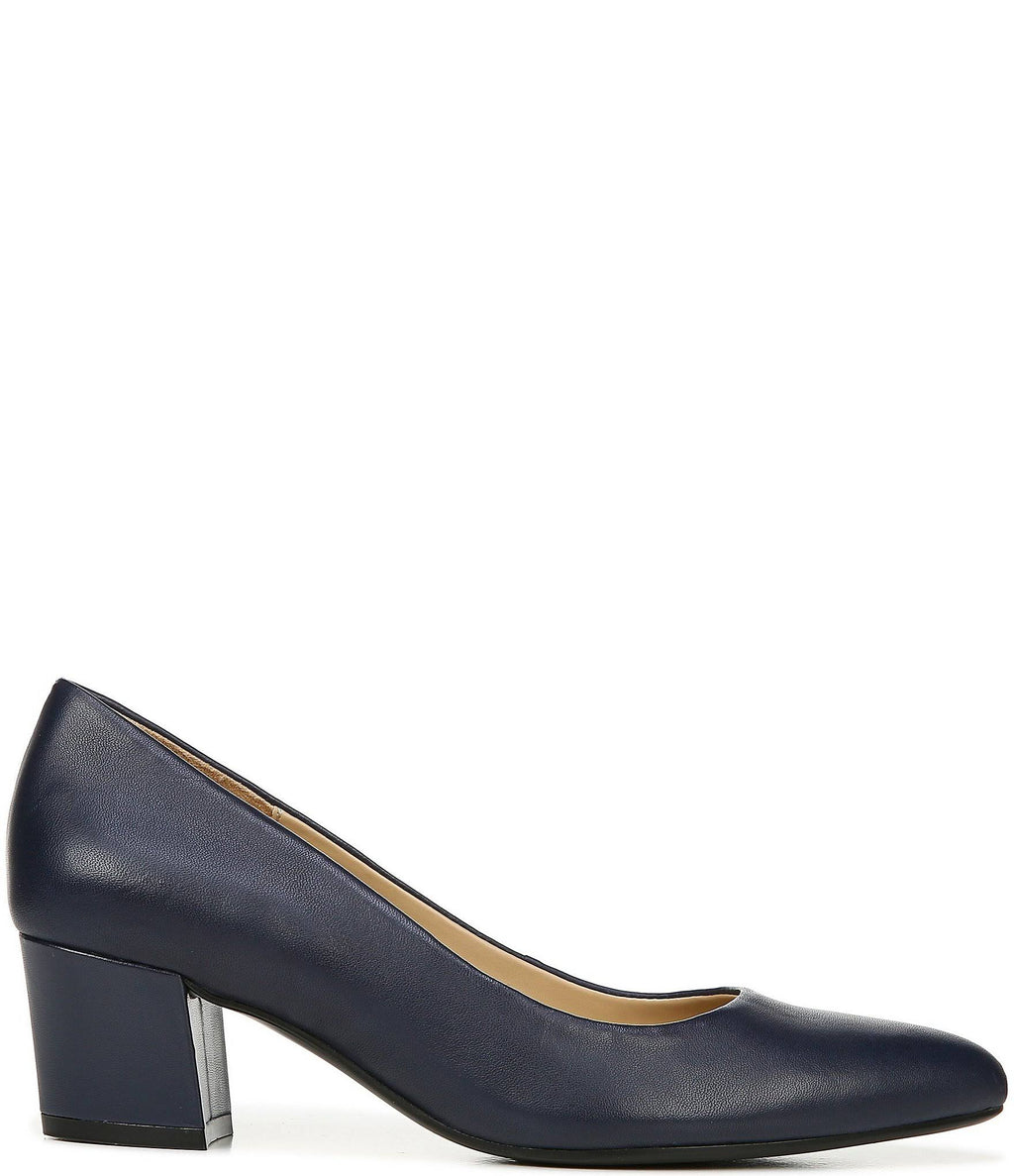Nude Leather Pumps L494