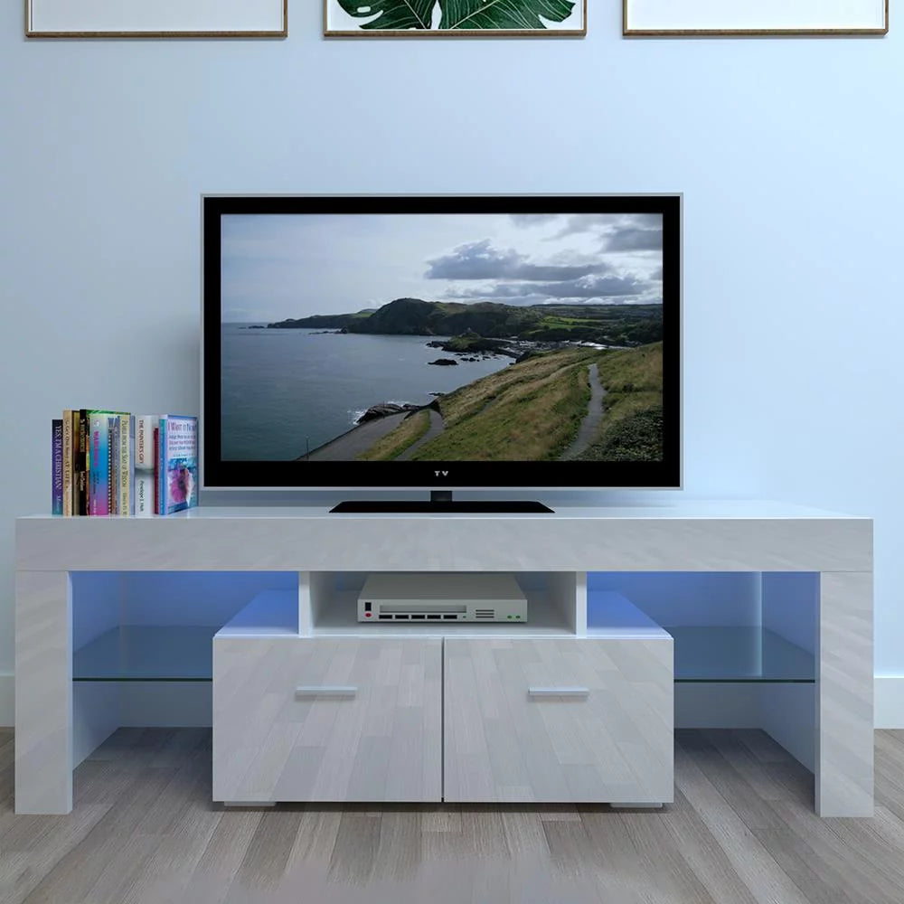 White Modern Rectangle Coffee Table A86562