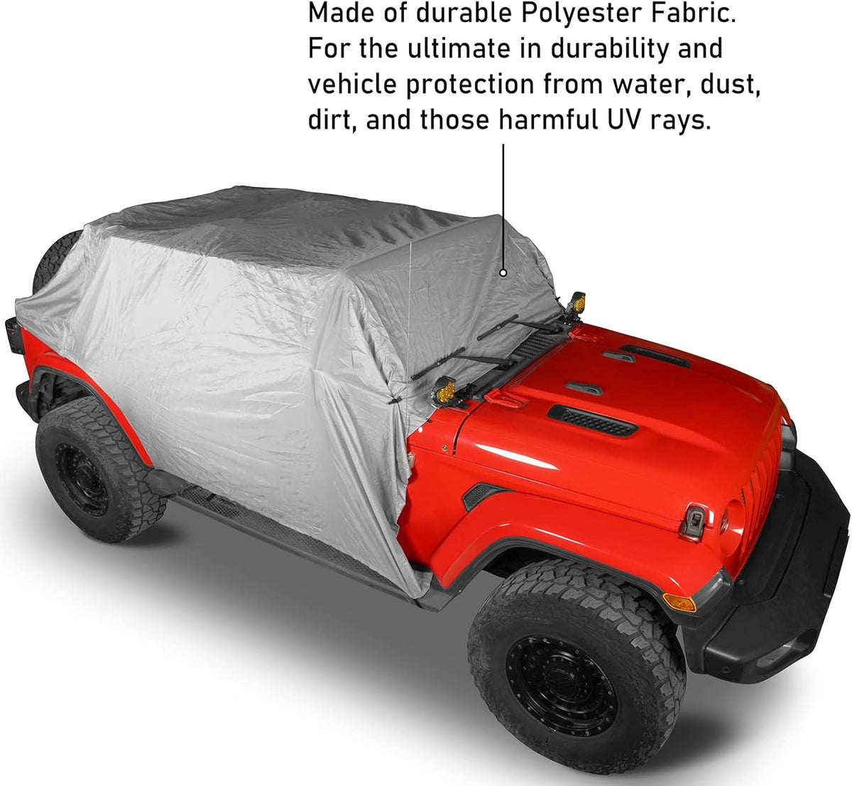 Tear Resistant Tarp Awning Camping Tent with 6 Sandbags T426236