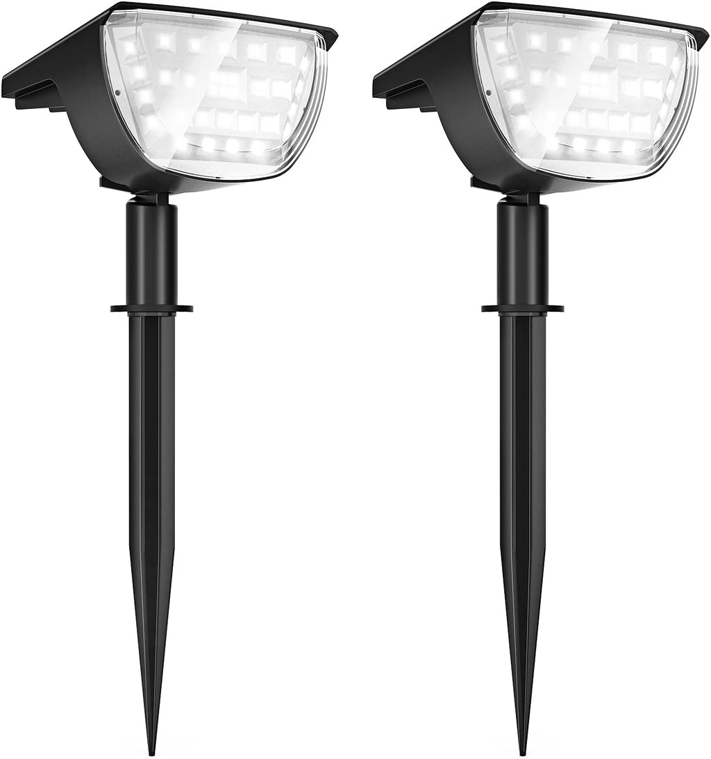 32 LED IP65 Waterproof Solar Powered Wall Lights 4 Pack (Warm White) K1015