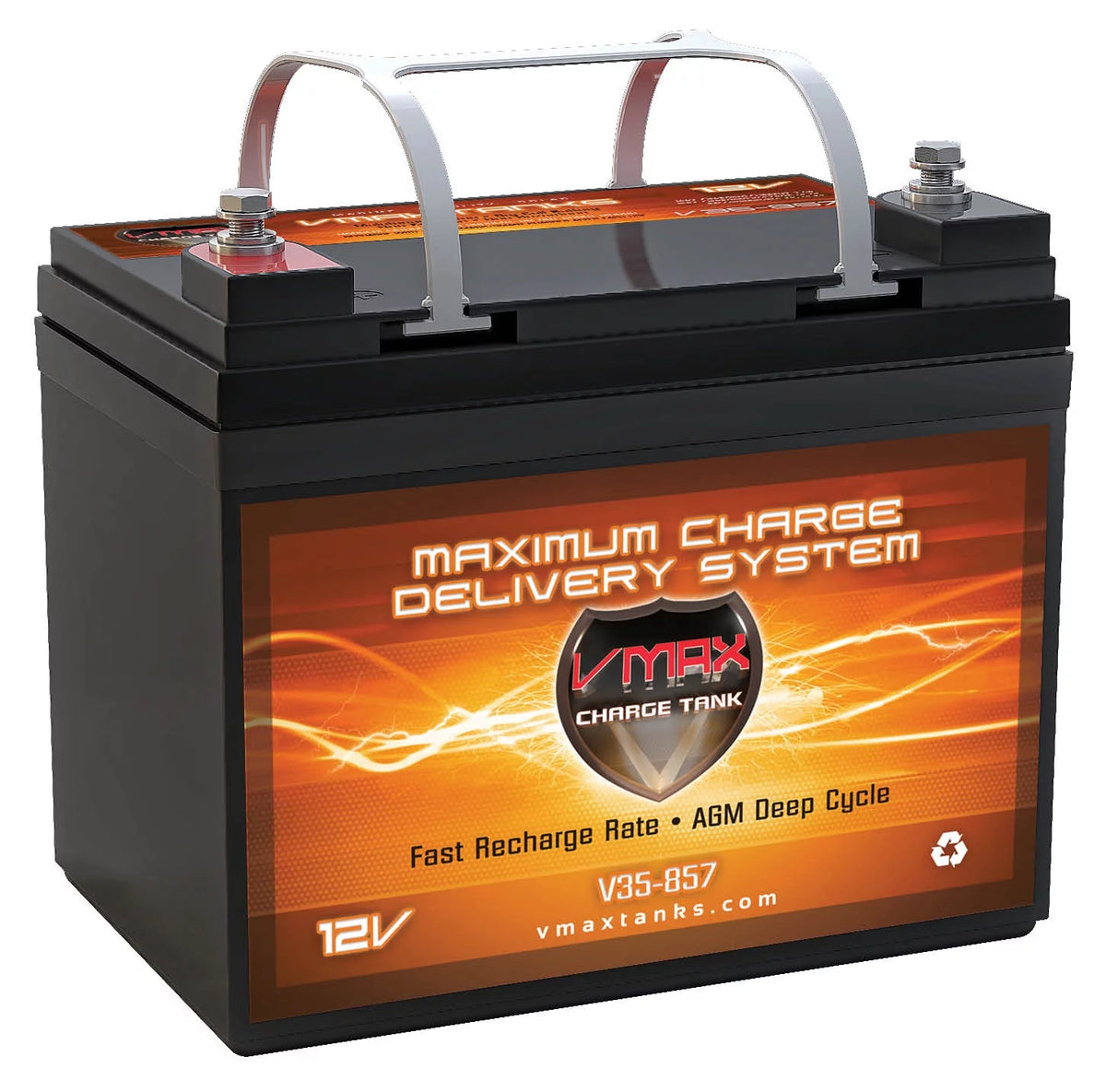 12V 35Ah AGM Deep Cycle Battery R2705