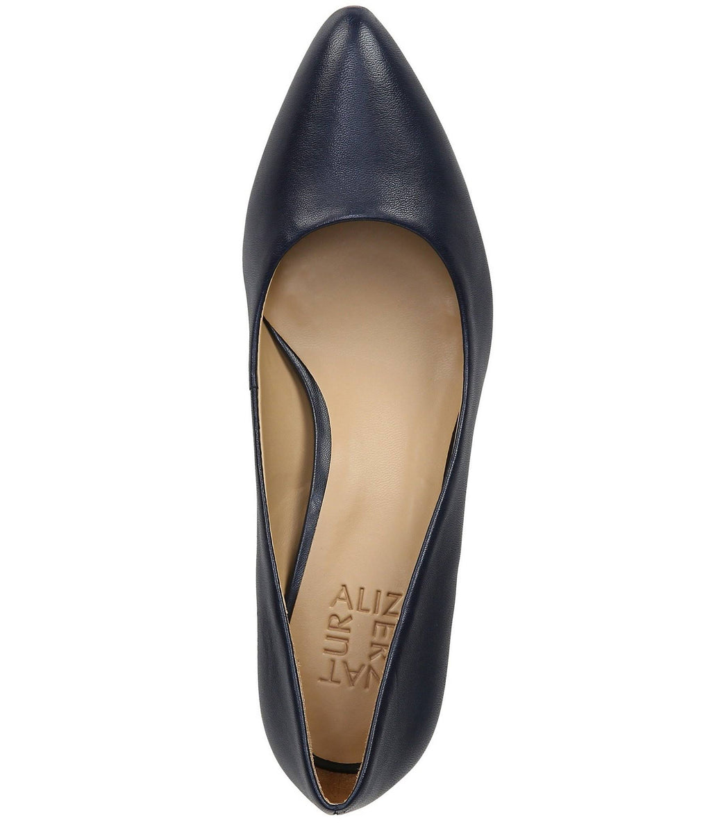 Nude Leather Pumps L494