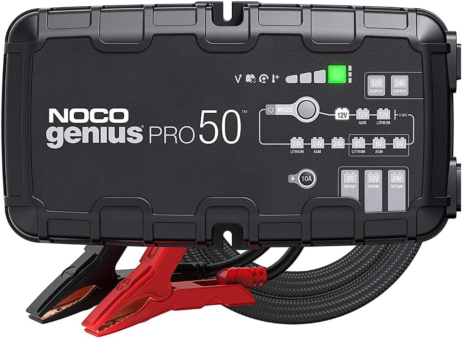 50-Amp 6V 12V 24V Battery Charger U298794