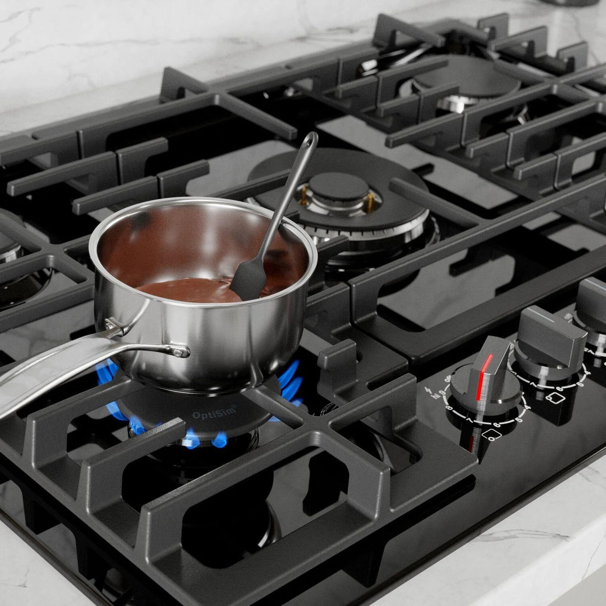 Black Gas Cooktop Z473