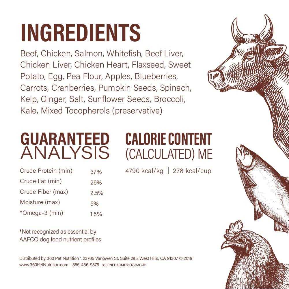 Freeze Dried Raw Complete Meal for Adult Dogs L5742