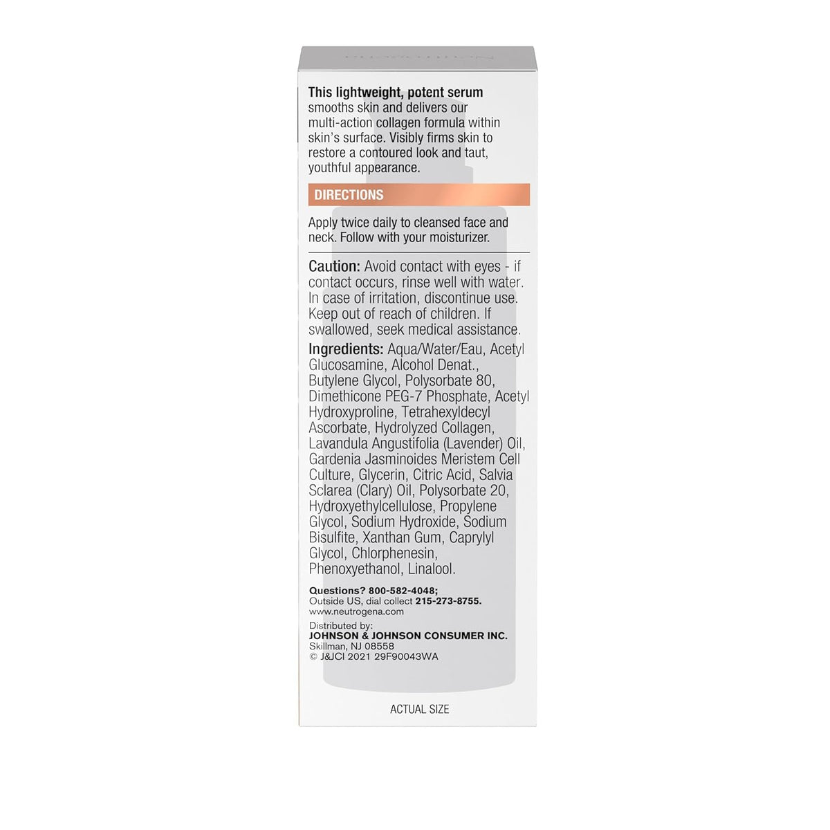 1 fl. oz Collagen Face Serum L15275