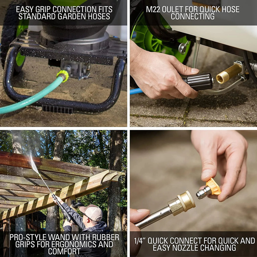 2300-PSI 14 Amp 2.3-GPM Brushless Pressure Washer O149