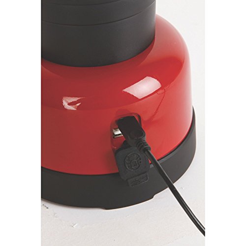 Coleman Classic Rechargeable 400 Lumens LED Lantern, Water-Resistant Lantern with USB Charging Port and Carry Handle T728348