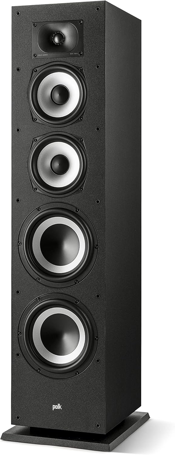 Midnight Black Tower Speaker D9377