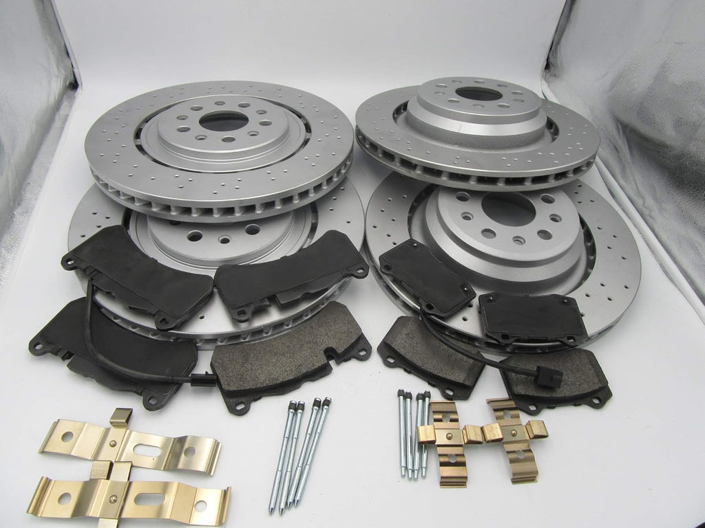 Front Rear Brake Pads and Rotors for Maserati Ghibli Sq4 Awd Quattroporte T63967
