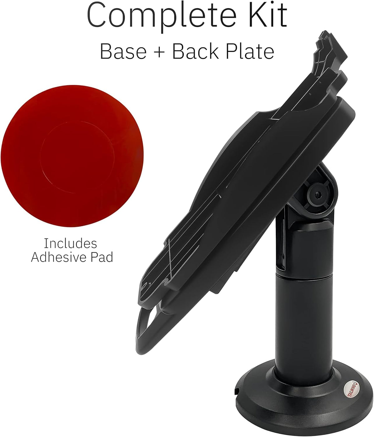 Black Pack of 2 Pole Mount Terminal Stand P480