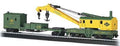 HO Reading 250-Ton Crane Car & Boom Tender E1518