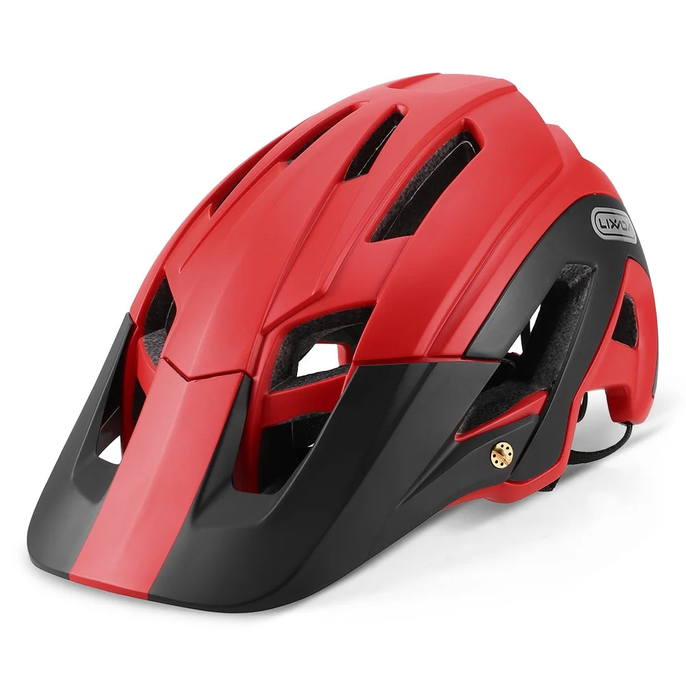 Lightweight Cycling Helmet with Detachable Visor, 16 Vents S864