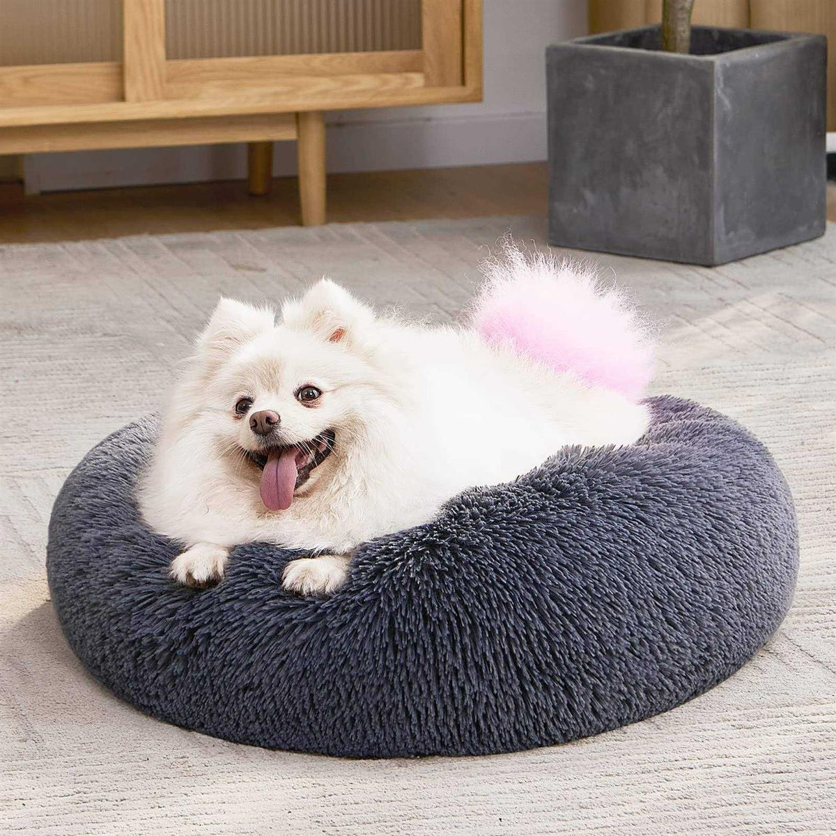 Orthopedic Donut Cuddler Round Dog Bed X6208