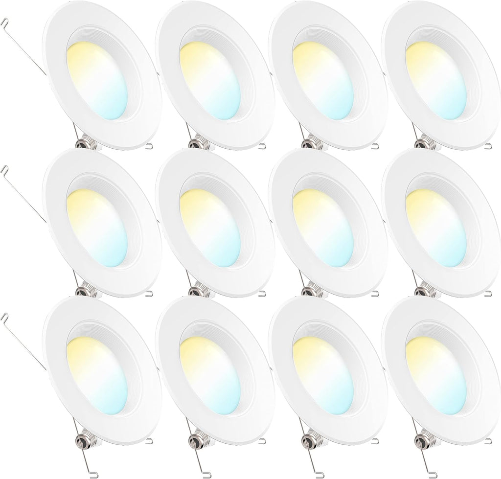 12 Pack 5/6 Inch LED Recessed Lighting Retrofit Conversion Kit K45332