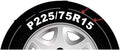 15 inch Black Steel Wheel Rim B6351