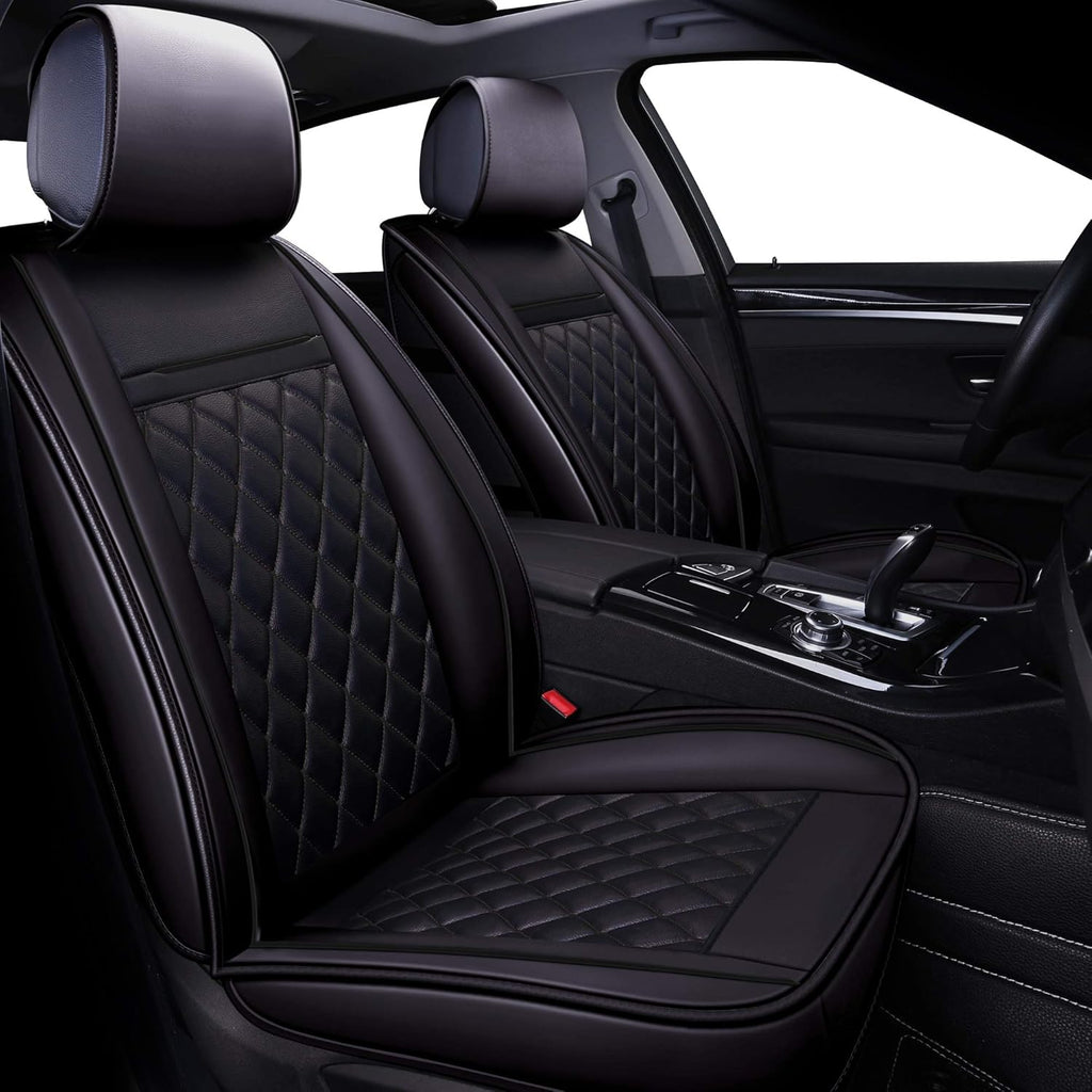 Black & Red Car Seat Covers J2825