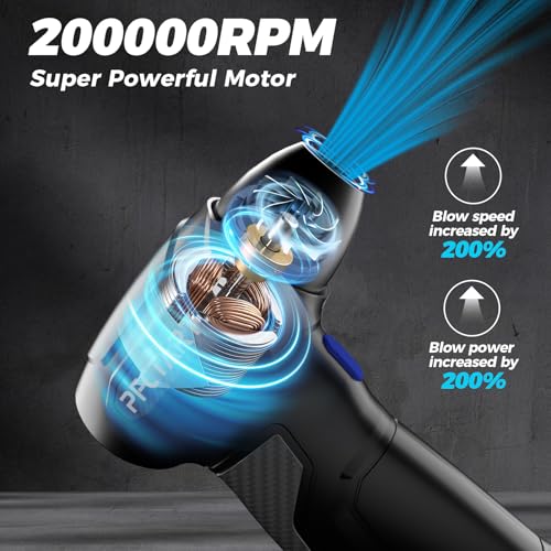 200000RPM Cordless Electric Air Duster Y1318