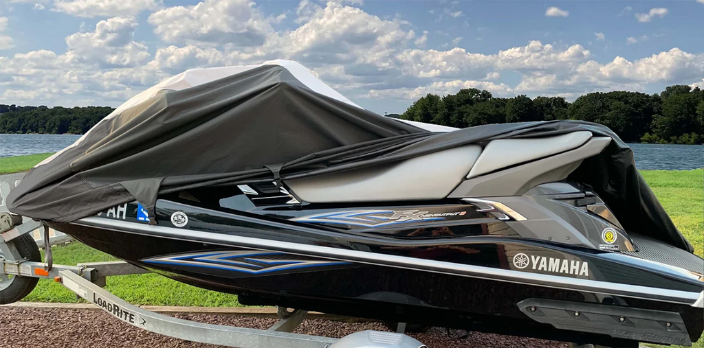 JETSKI Trailerable Cover Black/Grey 2 Seater A7724