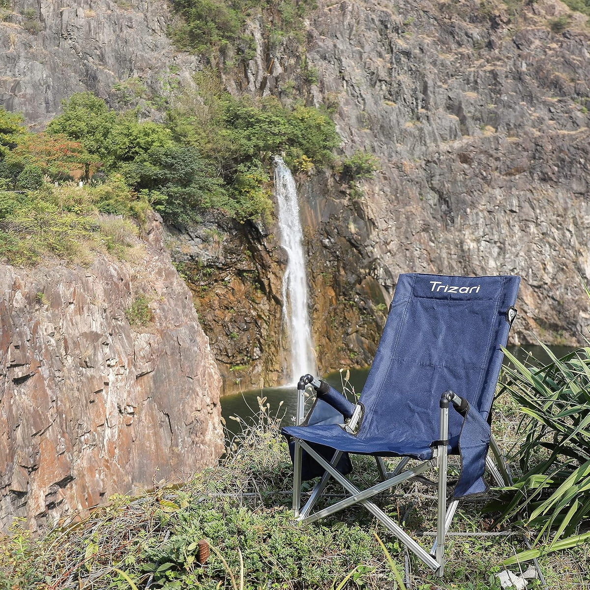 Ultralight Portable Folding Camping Chair with Cup Holders and Carry Bag S21405