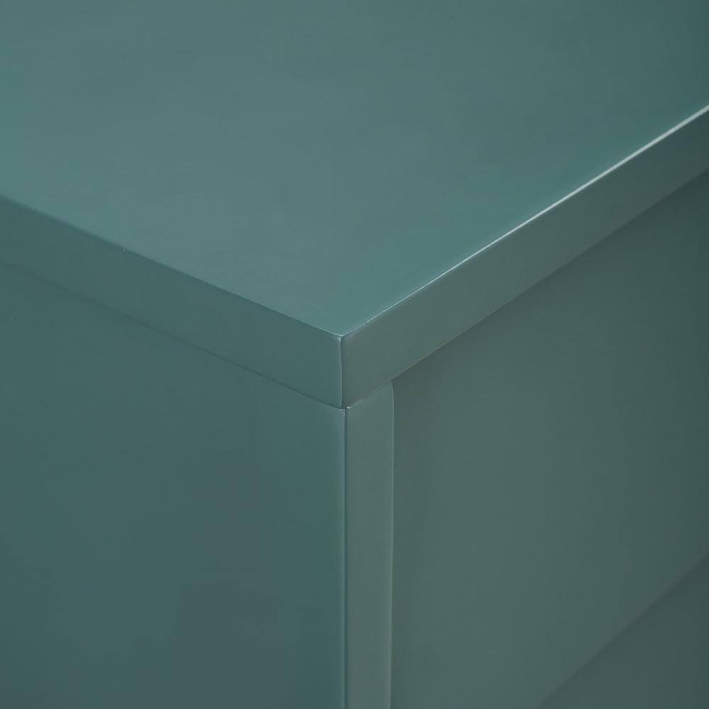 Dark Teal Bar Cabinet C7449